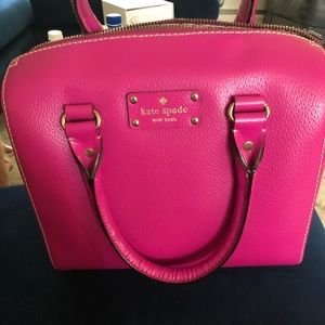 Kate spade fuschia handbag